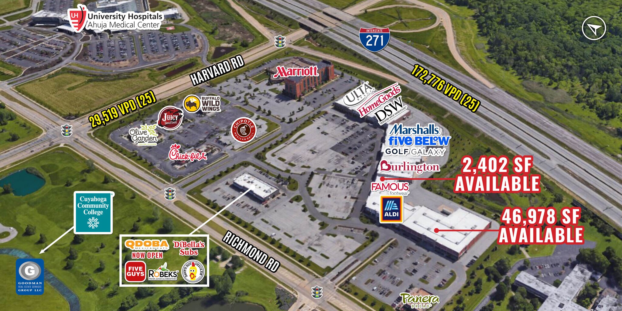 4065-4095 Richmond Rd, Warrensville Heights, OH à louer Photo principale- Image 1 de 9