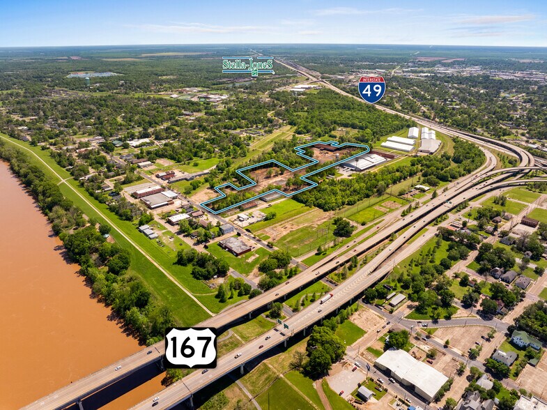 1904 3rd st, Alexandria, LA à vendre - Aérien - Image 2 de 6