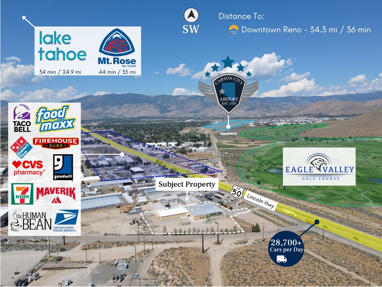 5951 US Highway 50 E, Carson City, NV à vendre - Photo du bâtiment - Image 3 de 8
