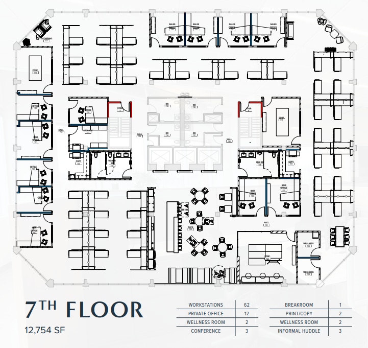 7201 Metro Blvd, Edina, MN for lease Floor Plan- Image 1 of 1