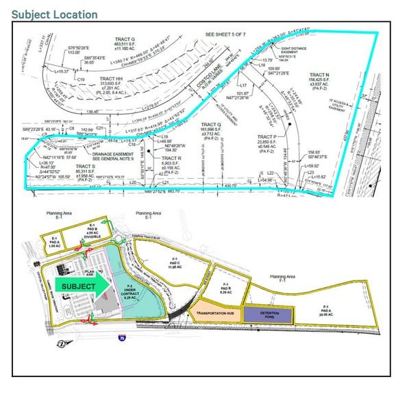 101 Dawson Dr, Castle Rock, CO for lease - Site Plan - Image 1 of 4