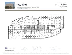 5200 Waterford District Dr, Miami, FL à louer Plan d’étage- Image 1 de 1