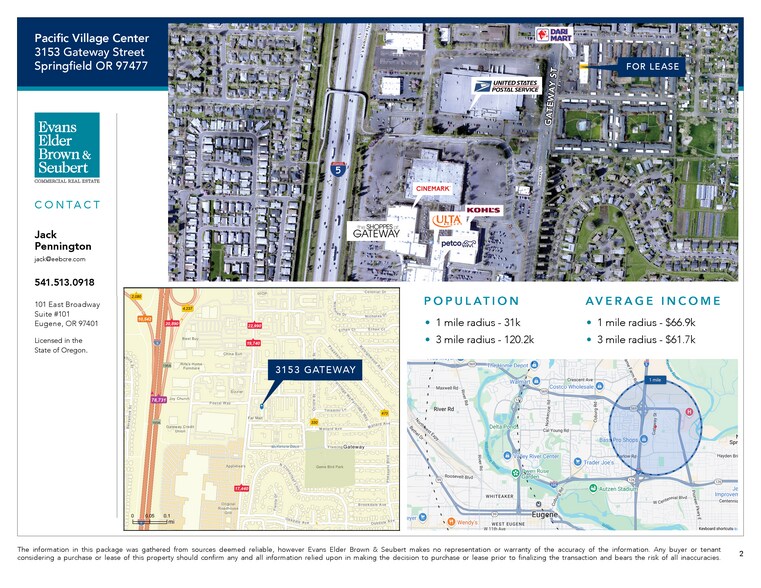 3125-3177 Gateway St, Springfield, OR à louer - Photo du bâtiment - Image 3 de 5