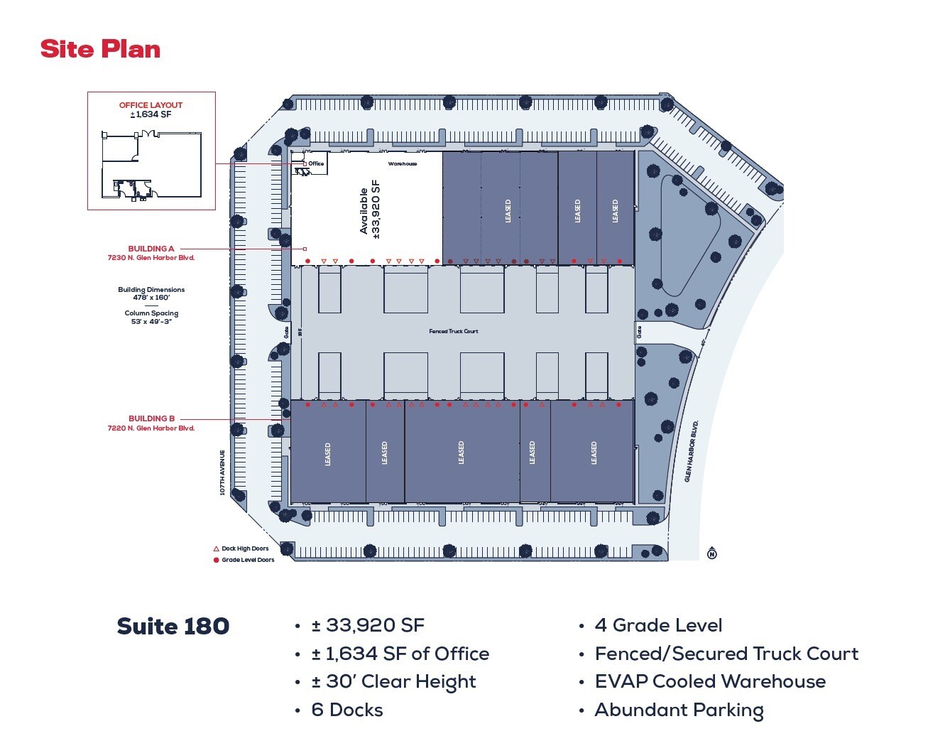 107th Ave & Glen Harbor Blvd, Glendale, AZ for lease Site Plan- Image 1 of 2