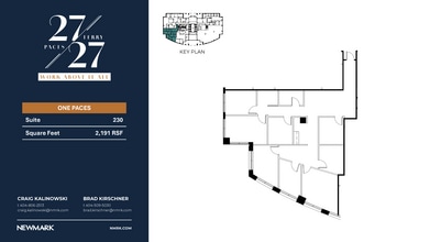 2727 Paces Ferry Rd SE, Atlanta, GA à louer Plan d’étage- Image 1 de 1