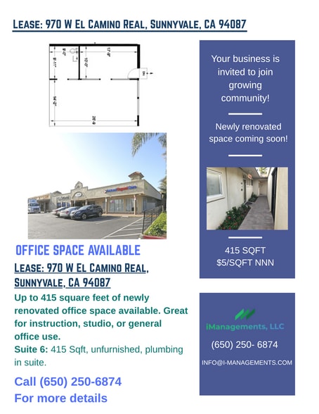 970-980 W El Camino Real, Sunnyvale, CA for lease - Other - Image 2 of 8