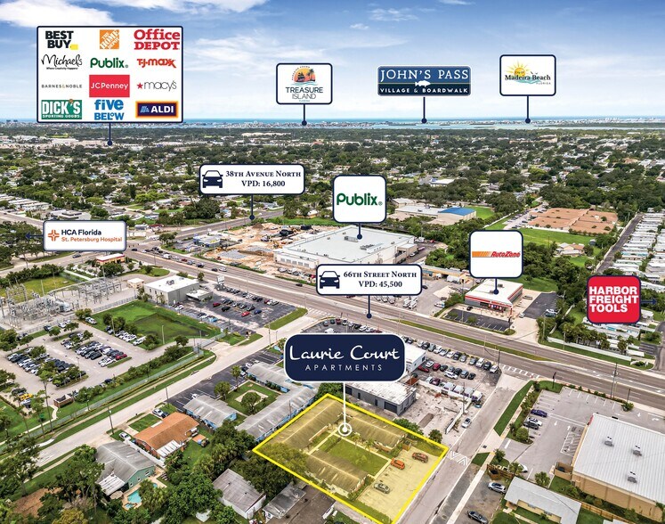 6550 41st Ave N, Saint Petersburg, FL à vendre - Photo du bâtiment - Image 3 de 12