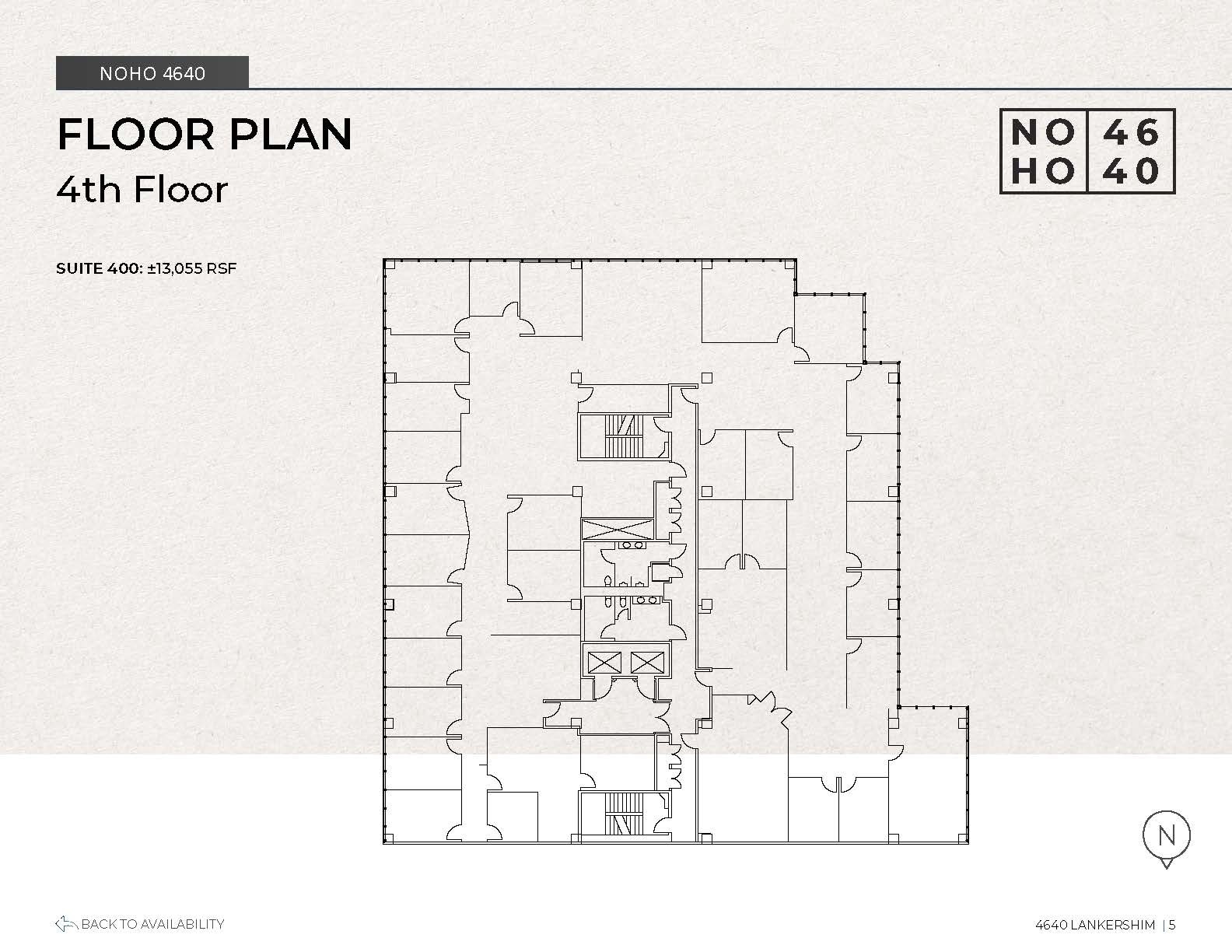 4640 Lankershim Blvd, North Hollywood, CA à louer Plan d’étage- Image 1 de 1