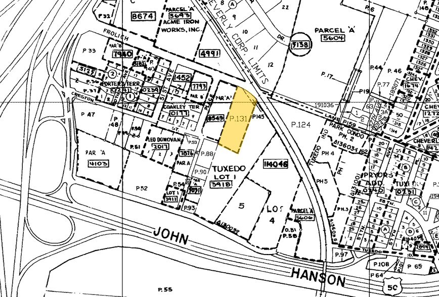 5133-5149 Frolich Ln, Hyattsville, MD for sale - Plat Map - Image 2 of 8