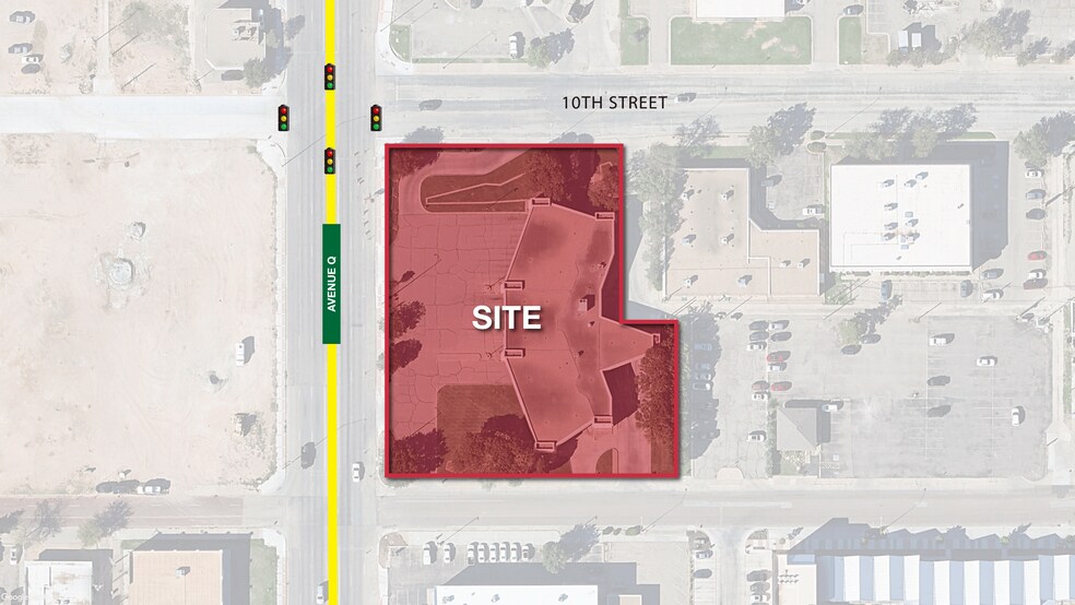 1001 Avenue Q, Lubbock, TX à louer - Photo du bâtiment - Image 2 de 2