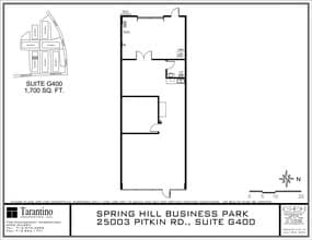 25003 Pitkin Rd, Spring, TX for lease Site Plan- Image 1 of 1