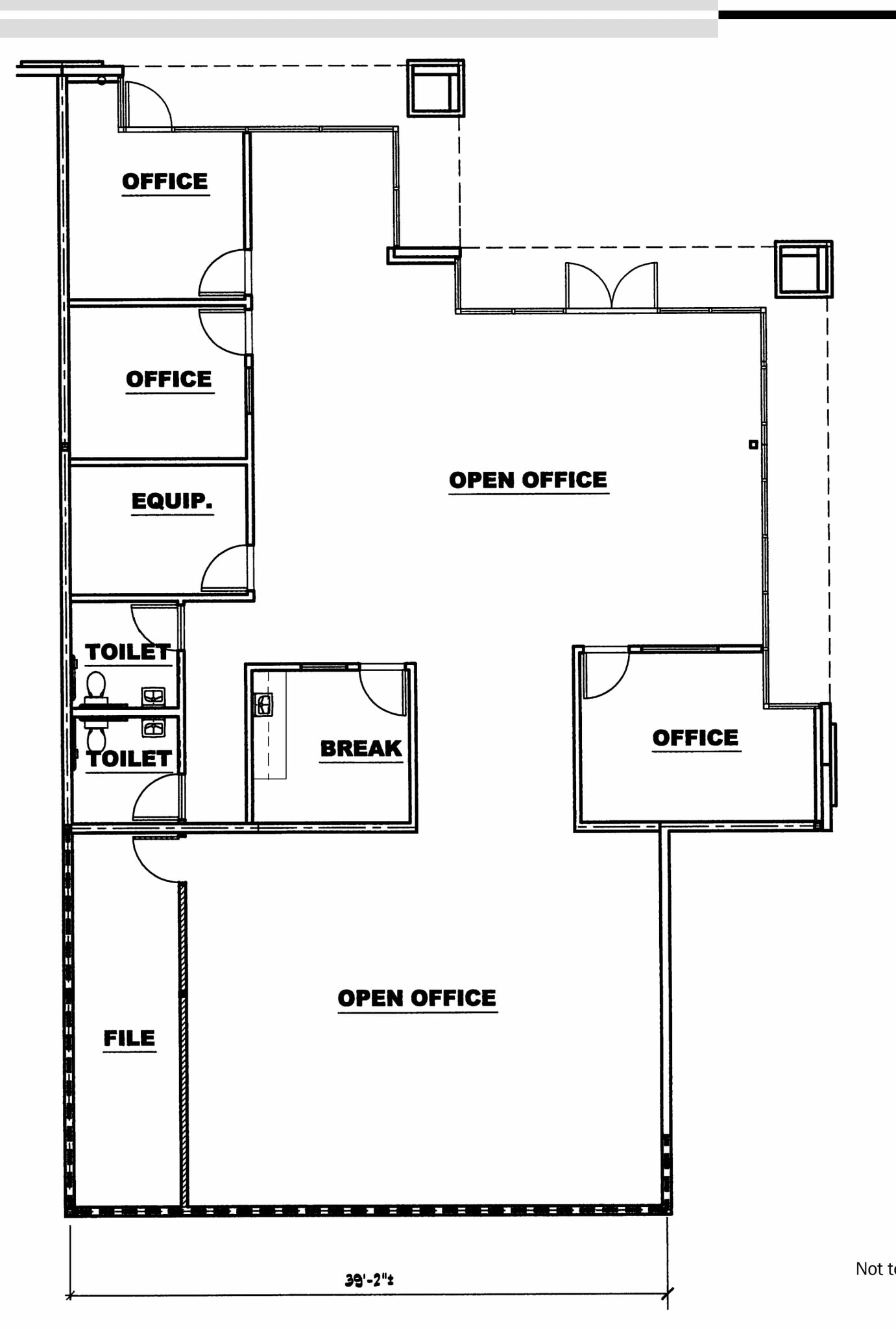 2008 Opportunity Dr, Roseville, CA for lease Floor Plan- Image 1 of 1