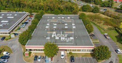 Bondoufle, ESS - Aérien Vue de la carte