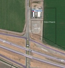Hwy 152, Dos Palos, CA - Aerial  map view