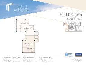 4601 Dtc Blvd, Denver, CO for lease Floor Plan- Image 2 of 2