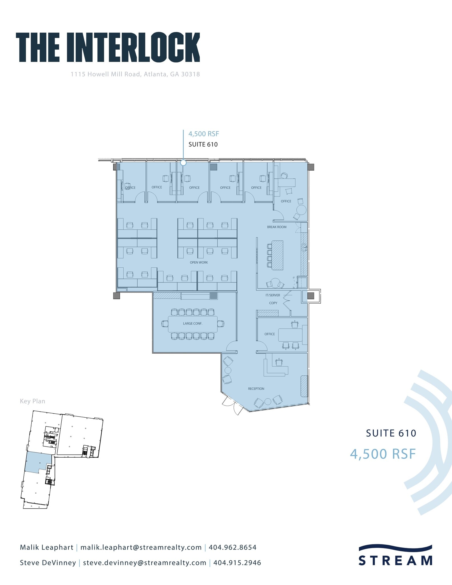 1115 Howell Mill Rd NW, Atlanta, GA for lease Floor Plan- Image 1 of 1