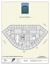 1615 Poydras St, New Orleans, LA à louer Plan de site- Image 1 de 1