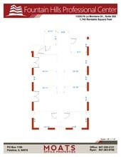 13253 N La Montana, Fountain Hills, AZ à louer Plan de site- Image 2 de 3