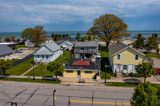 42 W Spring St, Port Austin, MI - aerial  map view - Image1