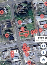 104 E Railroad St, Robersonville, NC - AERIAL map view