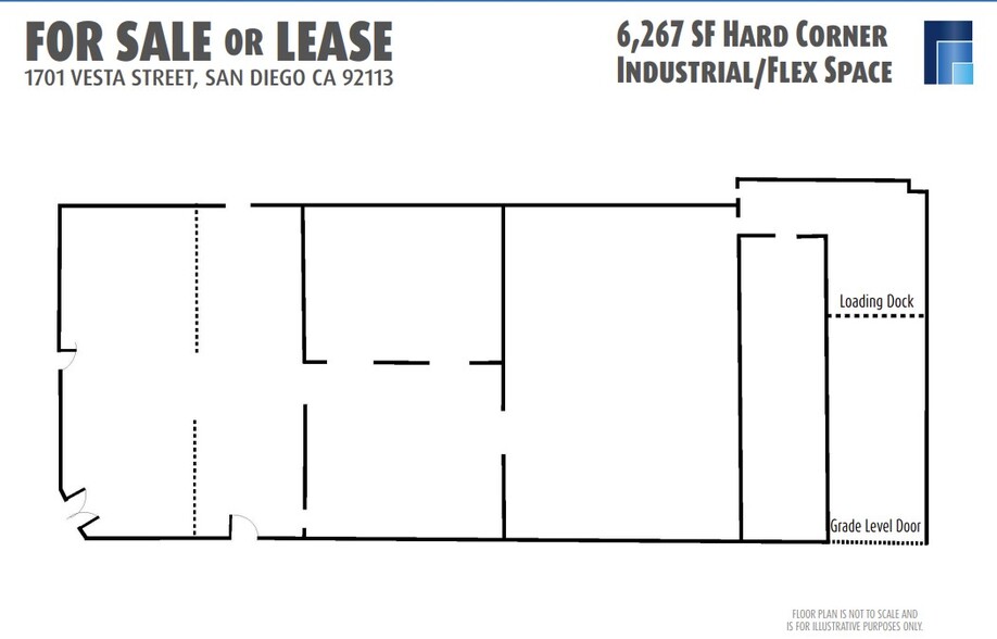 1701 Vesta St, San Diego, CA à vendre - Plan d’étage - Image 3 de 3