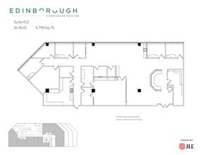 3300 Edinborough Way, Edina, MN à louer Plan d’étage- Image 1 de 1