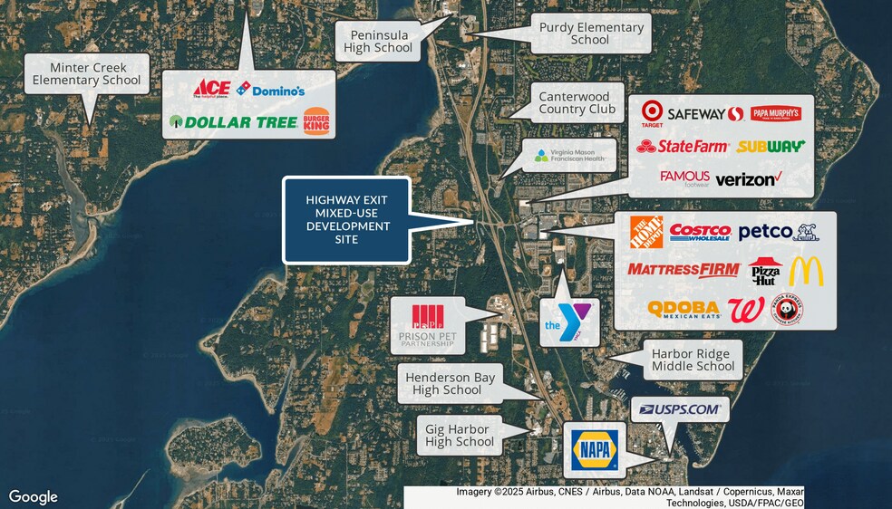 11102 Burnham Dr NW, Gig Harbor, WA à vendre - Photo du bâtiment - Image 2 de 3