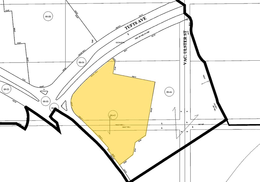 4600 S Ulster St, Denver, CO for lease - Plat Map - Image 2 of 15