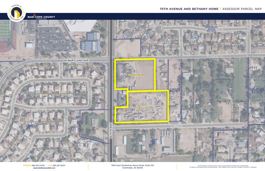 75th Ave & Maryland Ave, Glendale, AZ à vendre - Photo du bâtiment - Image 2 de 2