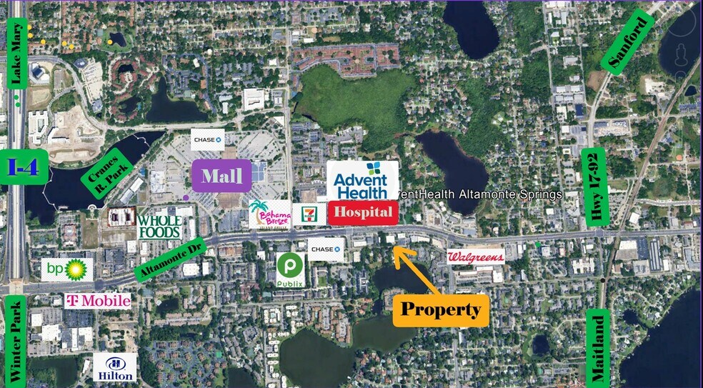 614 E Altamonte Dr, Altamonte Springs, FL à vendre - Photo du bâtiment - Image 2 de 22