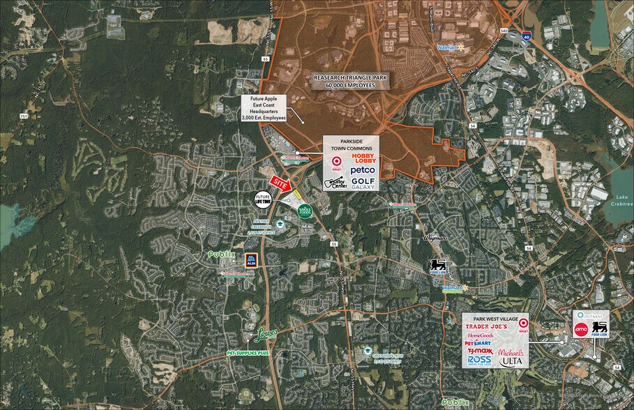 HWY 55 & Highcroft dr, Cary, NC à louer - Photo du bâtiment - Image 3 de 3