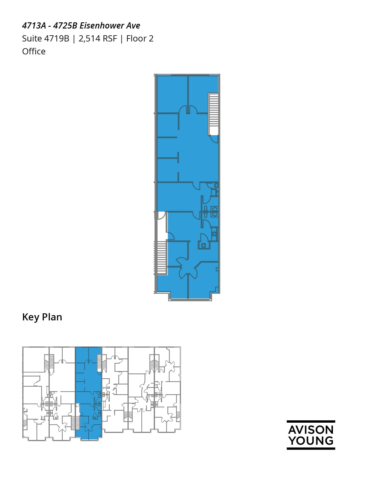 4713A-4725B Eisenhower Ave, Alexandria, VA for lease Floor Plan- Image 1 of 1