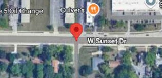 901 W Sunset Dr, Waukesha, WI - Aérien  Vue de la carte