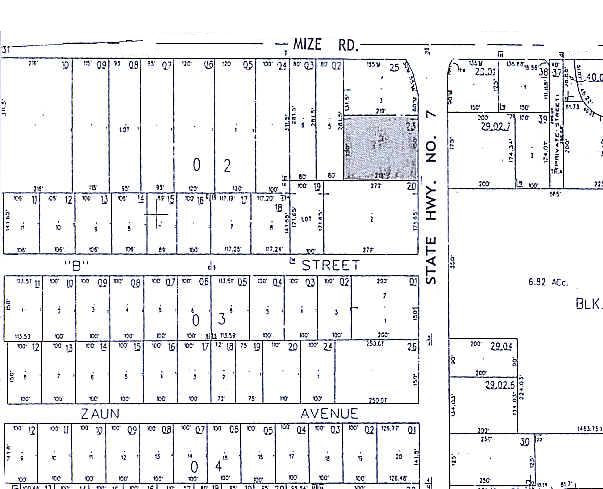 509 NW 7 Hwy, Blue Springs, MO à louer - Plan cadastral - Image 3 de 5