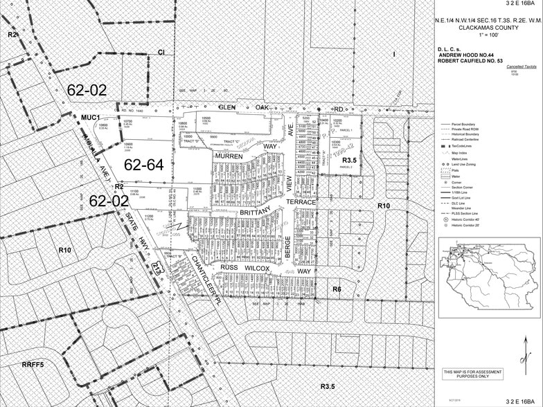 14201 Glen Oak Rd, Oregon City, OR à vendre - Plan cadastral - Image 3 de 3