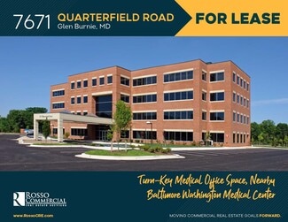Plus de détails pour 7671 Quarterfield Rd, Glen Burnie, MD - Bureau/Médical à louer