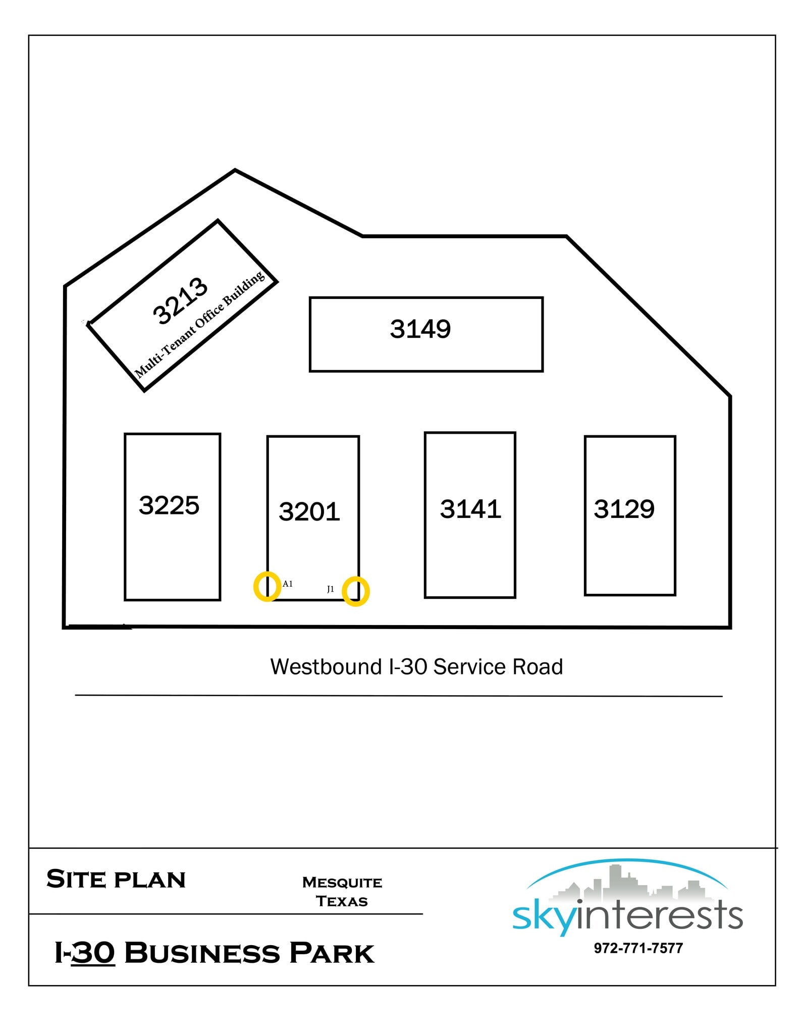 3201 Interstate 30, Mesquite, TX for lease Site Plan- Image 1 of 1