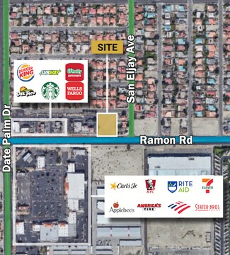 Plus de détails pour 69180 Ramon Rd, Cathedral City, CA - Terrain à vendre