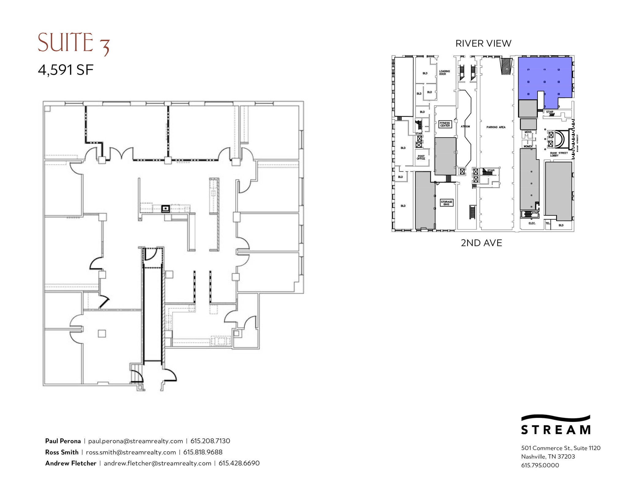 214 2nd Ave N, Nashville, TN for lease Floor Plan- Image 1 of 1