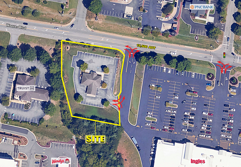 150 Weaver Blvd, Weaverville, NC for lease - Aerial - Image 3 of 3