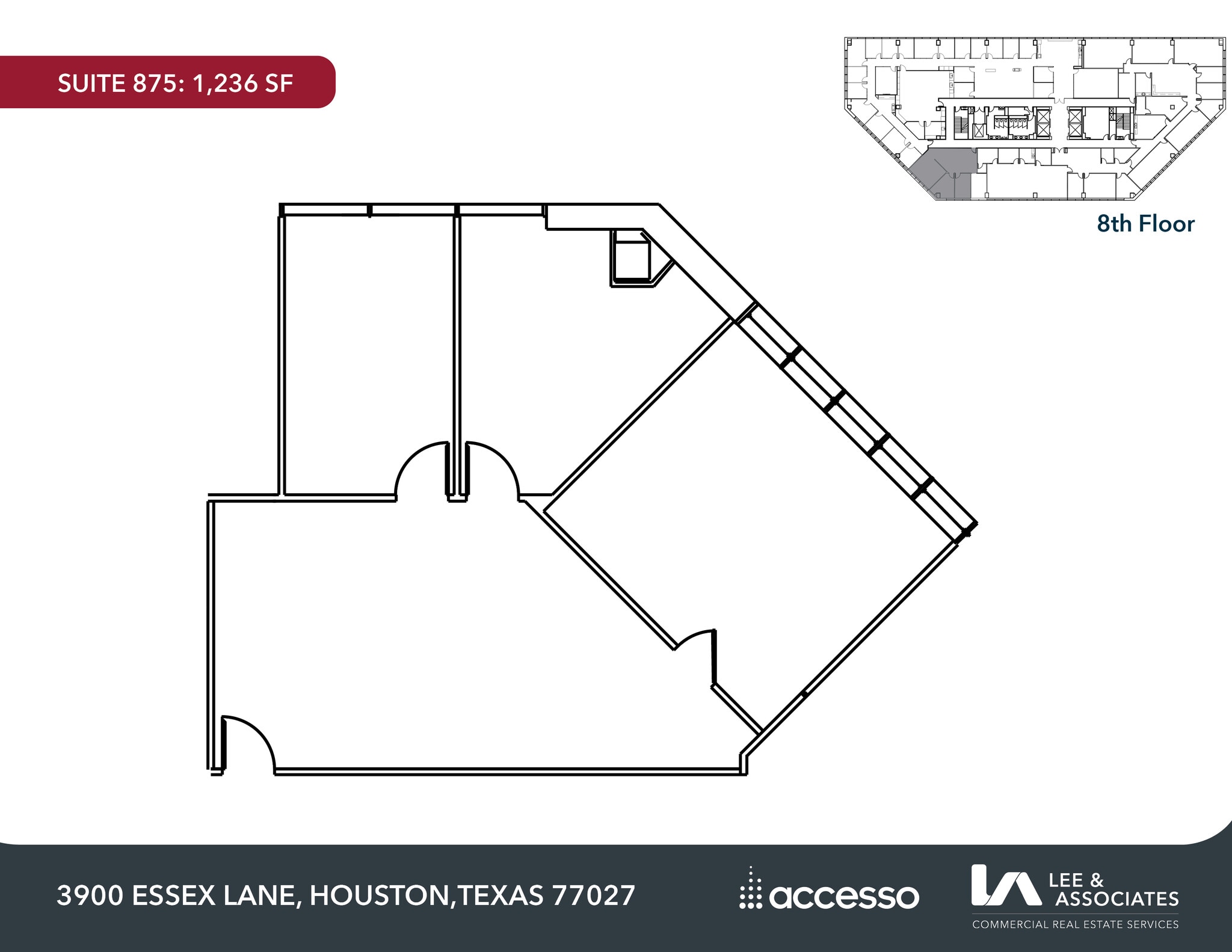 3900 Essex Ln, Houston, TX for lease Floor Plan- Image 1 of 1