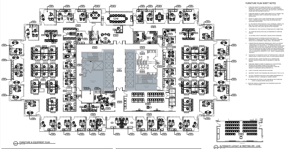 951 E Byrd St, Richmond, VA à louer Plan d’étage- Image 1 de 1