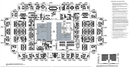 951 E Byrd St, Richmond, VA à louer Plan d’étage- Image 1 de 1