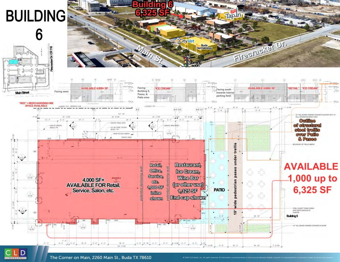 The Corner on Main, Buda, TX for lease Interior Photo- Image 1 of 1