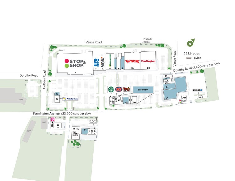 683 Farmington Ave, Bristol, CT à louer - Plan de site - Image 2 de 8