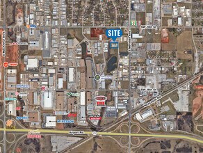 3121 S Lakeside Dr, Oklahoma City, OK - AERIAL map view