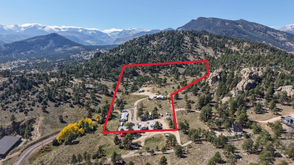 390 Elm Rd, Estes Park, CO for sale - Aerial - Image 2 of 35