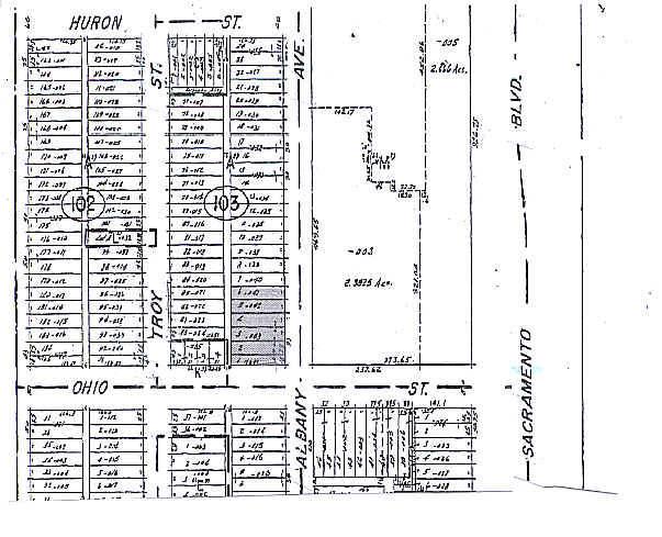 600-610 N Albany Ave, Chicago, IL à louer - Plan cadastral - Image 2 de 18