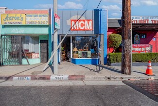 Plus de détails pour 5865-5871 Melrose Ave, Los Angeles, CA - Vente au détail à louer