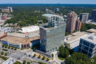 3455 Peachtree Rd NE, Atlanta, GA - AERIAL  map view